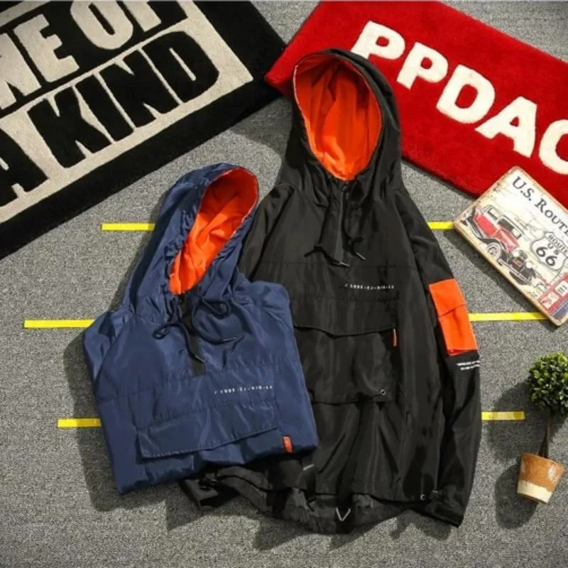 Men's Loose Hoodie With Pockets