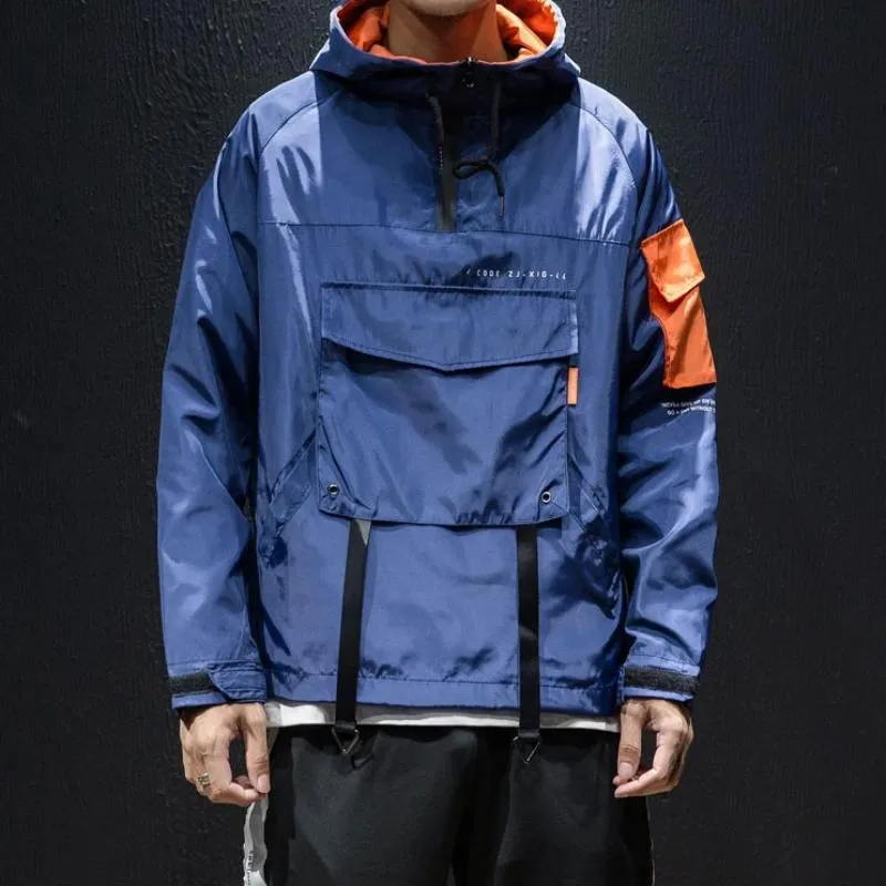 Men's Loose Hoodie With Pockets