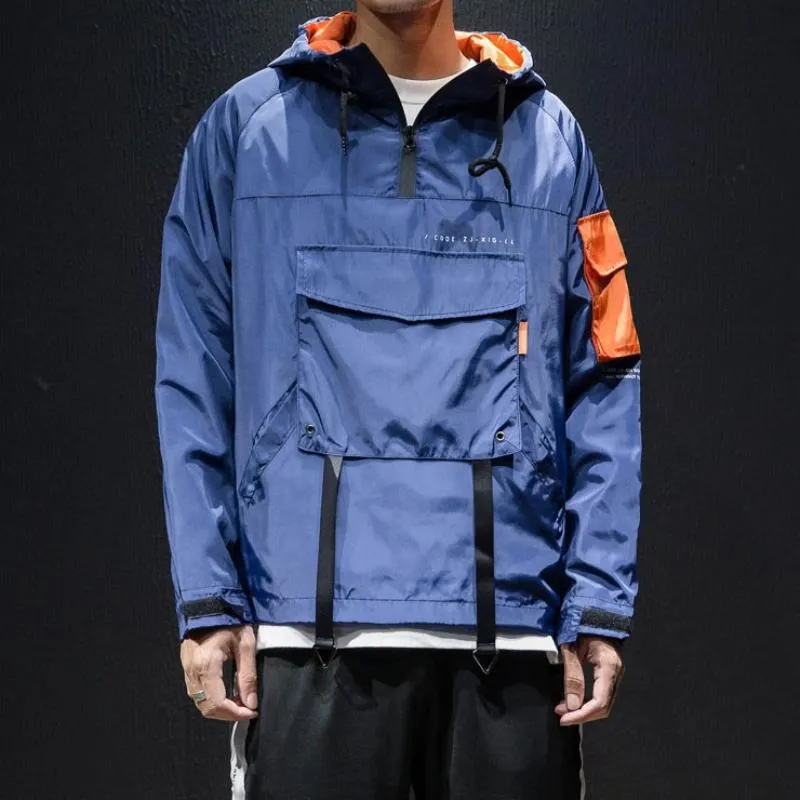 Men's Loose Hoodie With Pockets