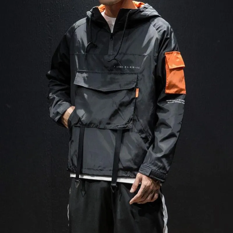 Men's Loose Hoodie With Pockets