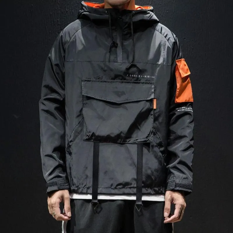 Men's Loose Hoodie With Pockets