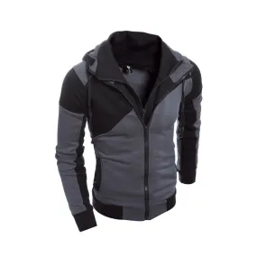 Men's Patchwork Slim Sweatshirt