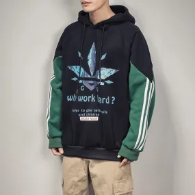 Men's Winter Hoodie "Why Work Hard?"