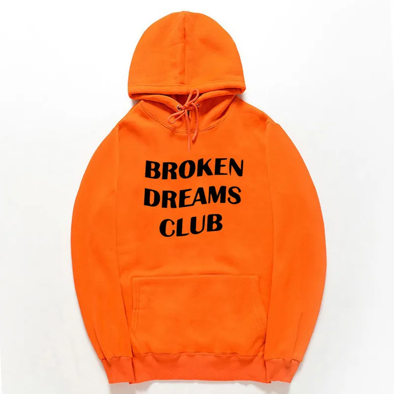 Men's/Women's Hooded Sweatshirt "Broken Dreams Club"