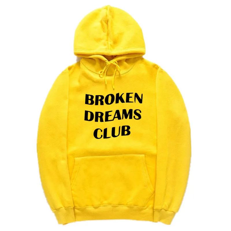 Men's/Women's Hooded Sweatshirt "Broken Dreams Club"