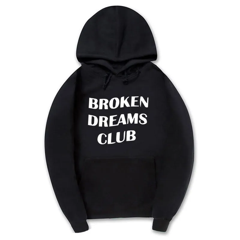 Men's/Women's Hooded Sweatshirt "Broken Dreams Club"