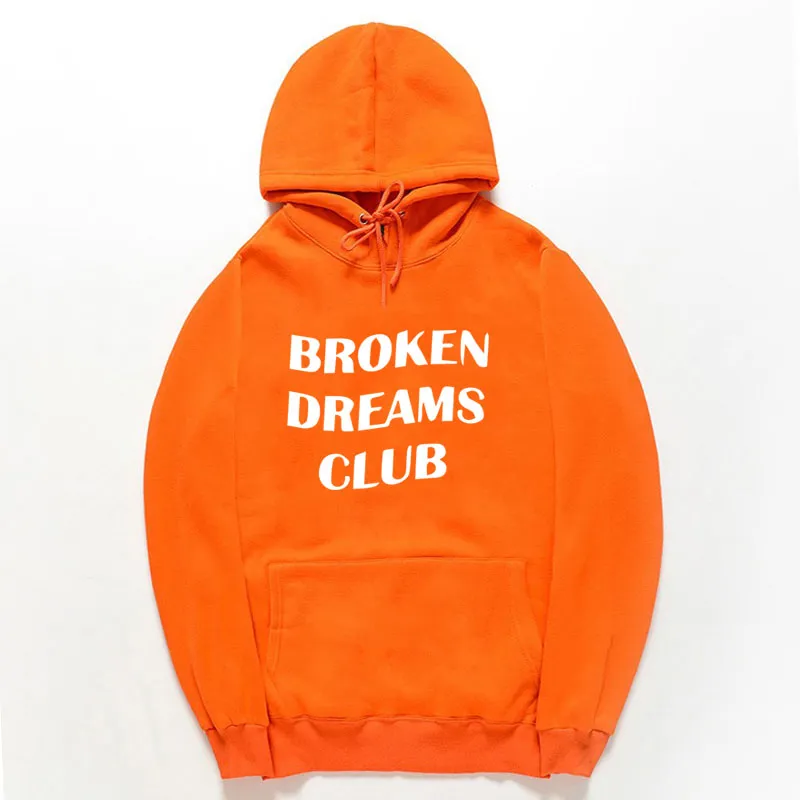 Men's/Women's Hooded Sweatshirt "Broken Dreams Club"