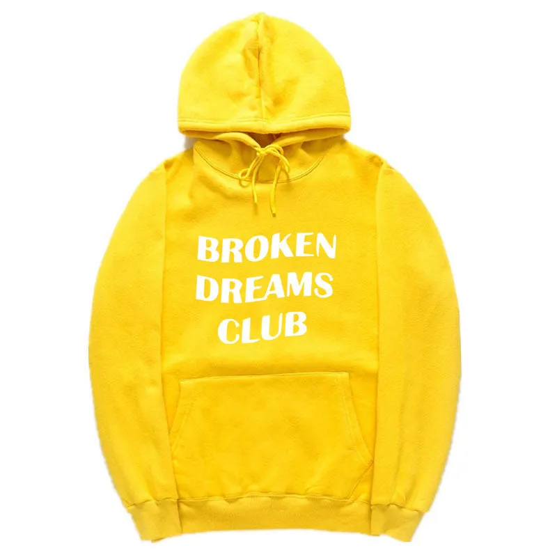 Men's/Women's Hooded Sweatshirt "Broken Dreams Club"