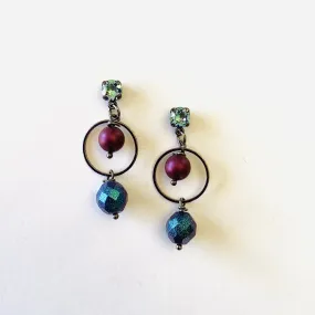 Mulberry Floating Earrings