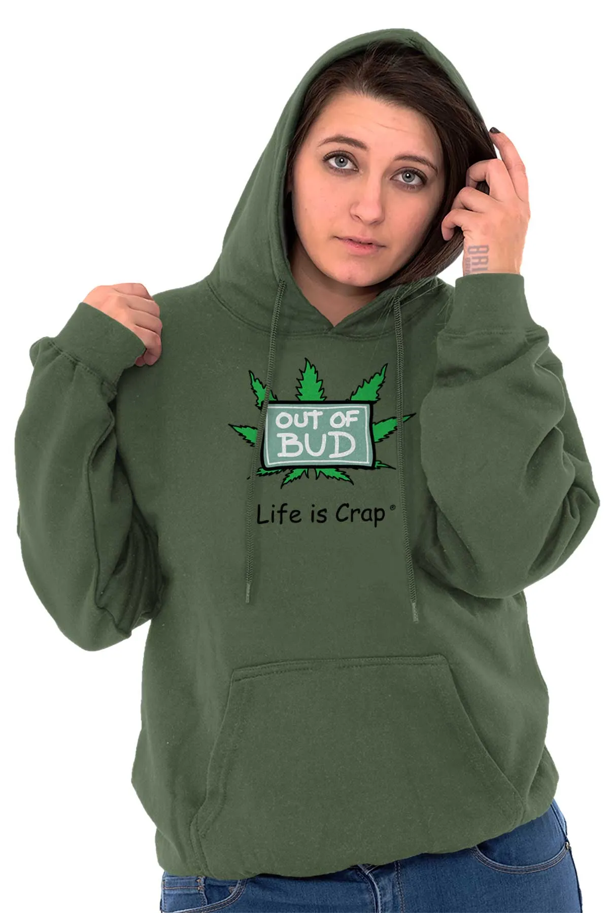 Out Of Marijuana Hoodie