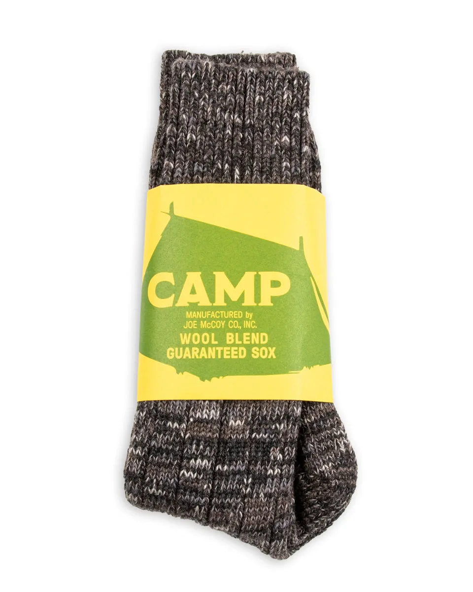 Outdoor Socks "Camp" - Charcoal