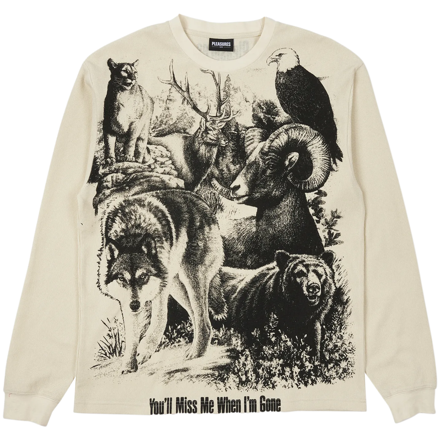 Pleasures Revival Thermal LS 'Natural'
