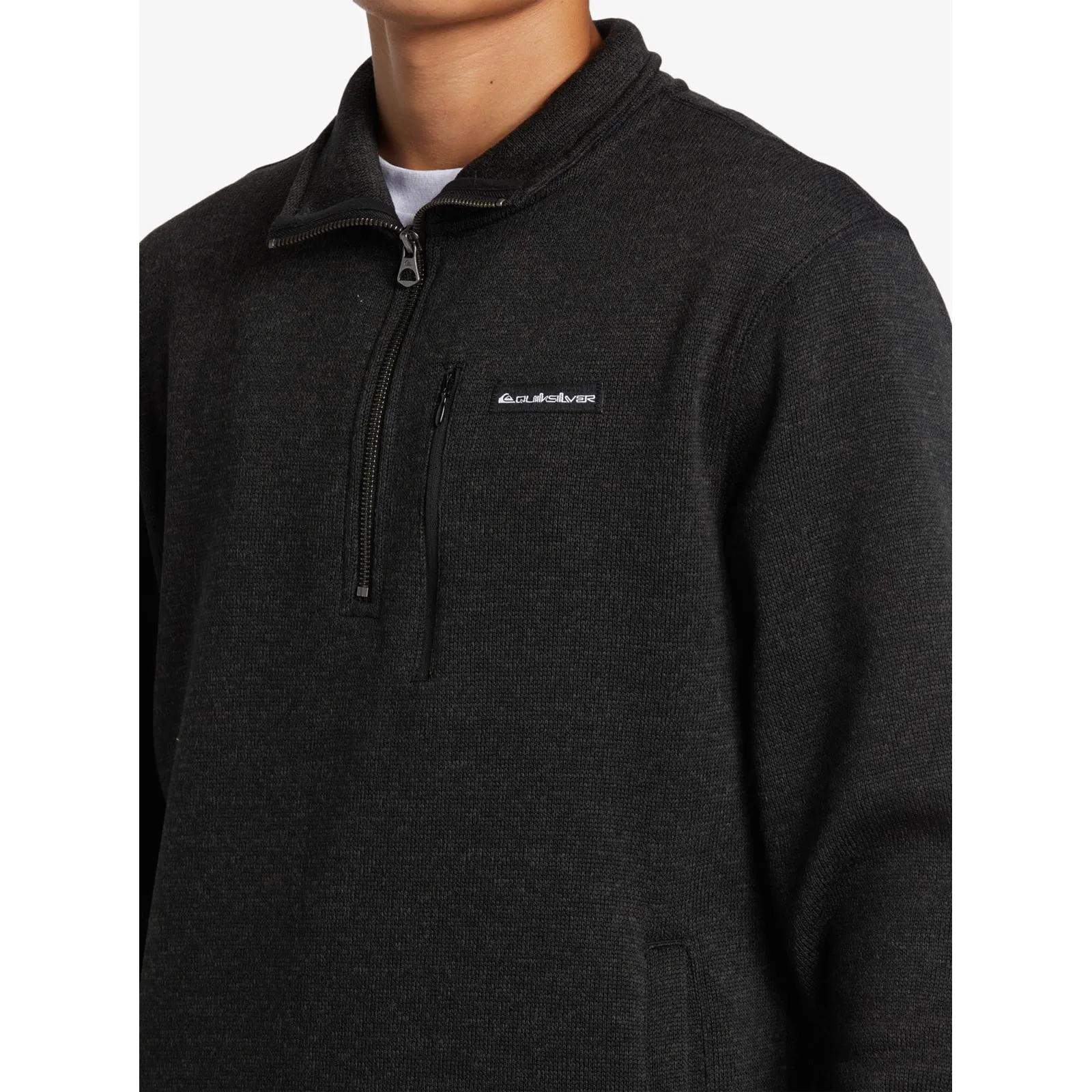 Quiksilver Mens Keller Half Zip Sweatshirt