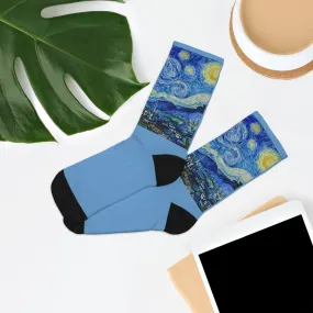 Recycled Poly Socks, Starry Nights