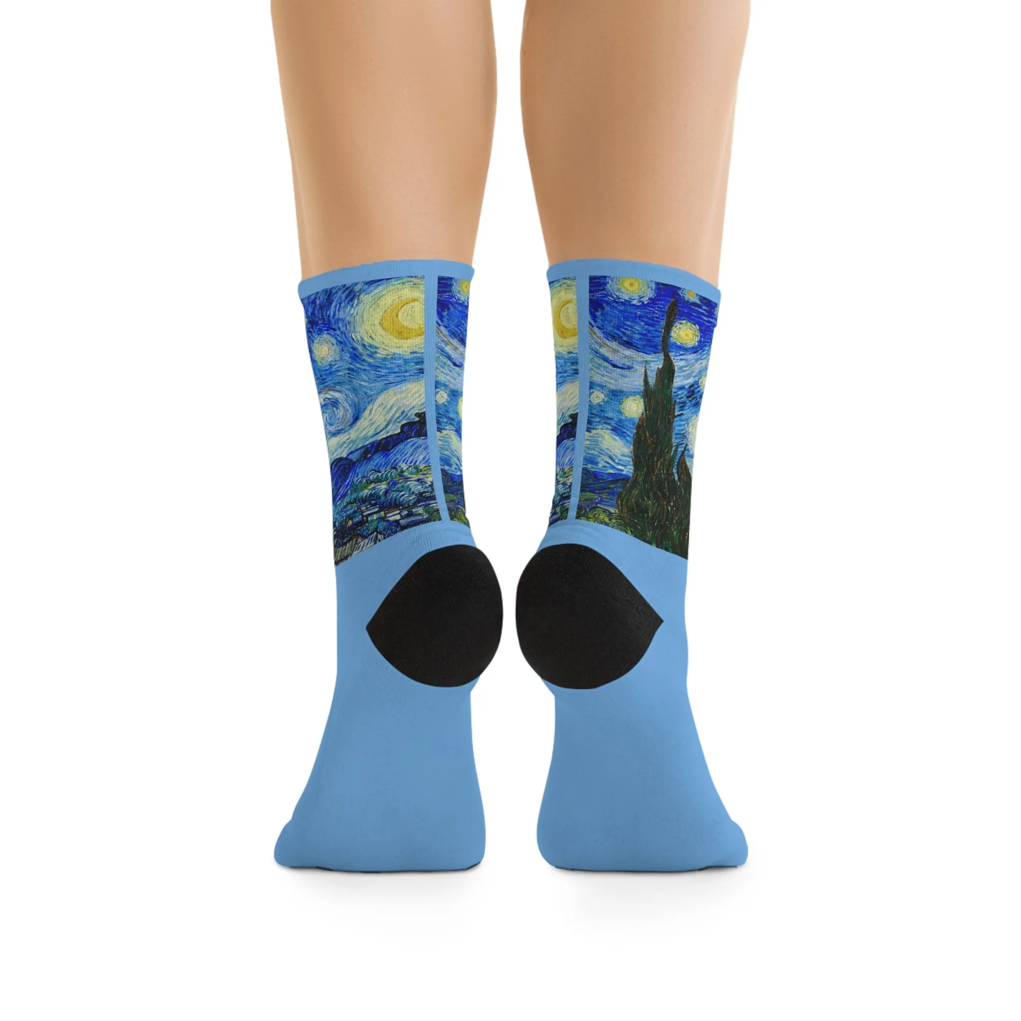 Recycled Poly Socks, Starry Nights