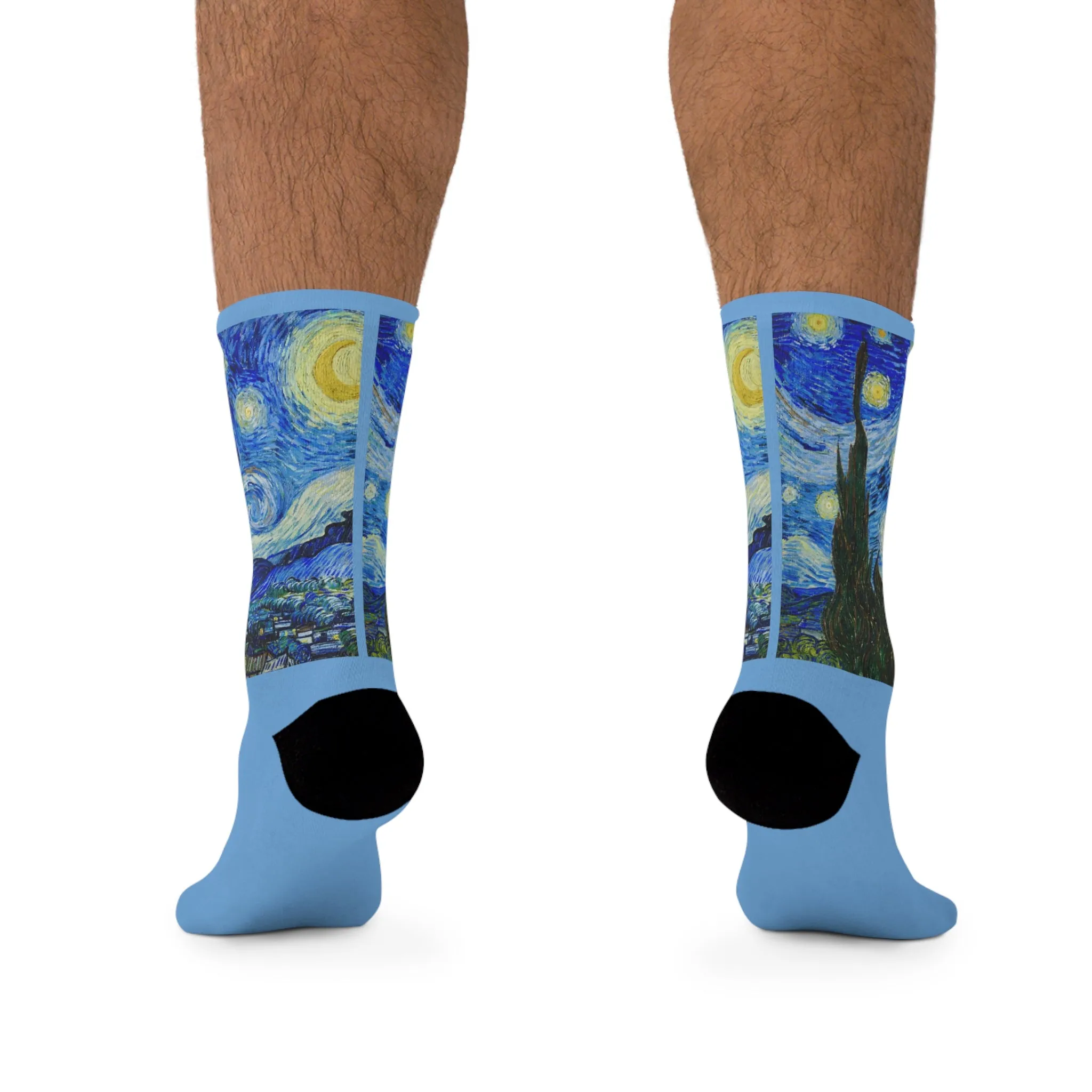 Recycled Poly Socks, Starry Nights