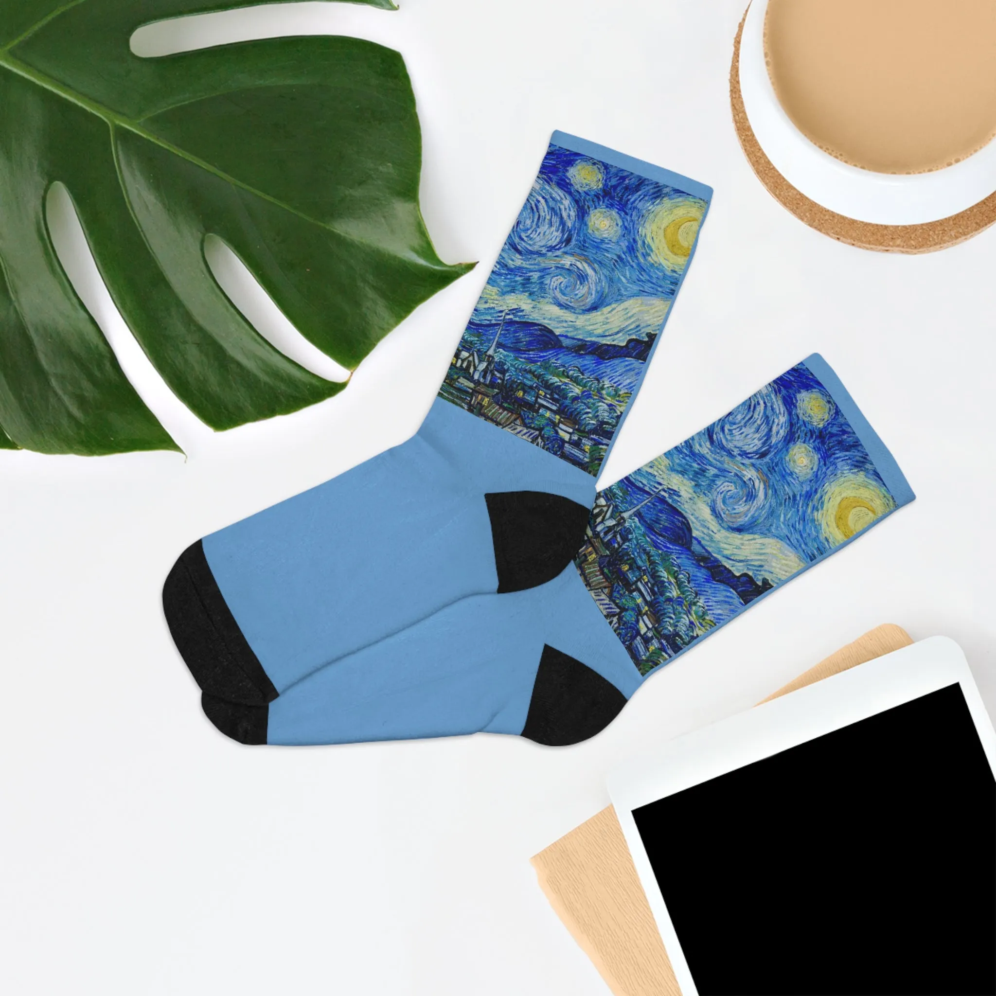 Recycled Poly Socks, Starry Nights