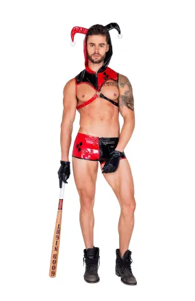 Roma 2pc Nobodys Fool Jester Costume