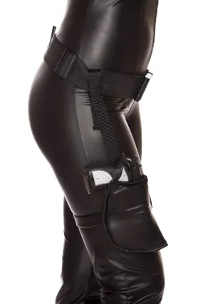 Roma eg Holster with Connected Belt (Gun Not Included)  - Costume Accessory
