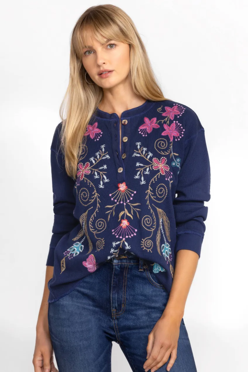 Sisa Thermal Henley | Johnny Was