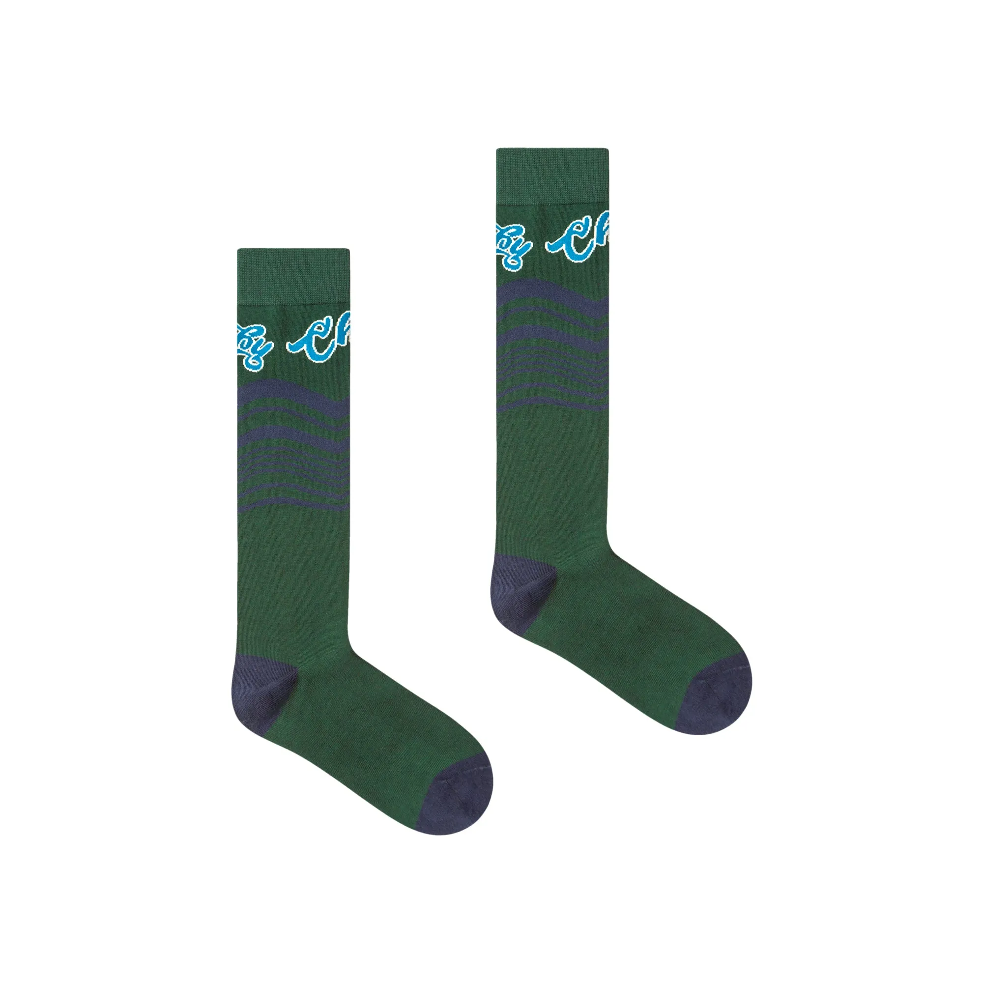 Sitting Around Peacefully Jacquard Knit Socks