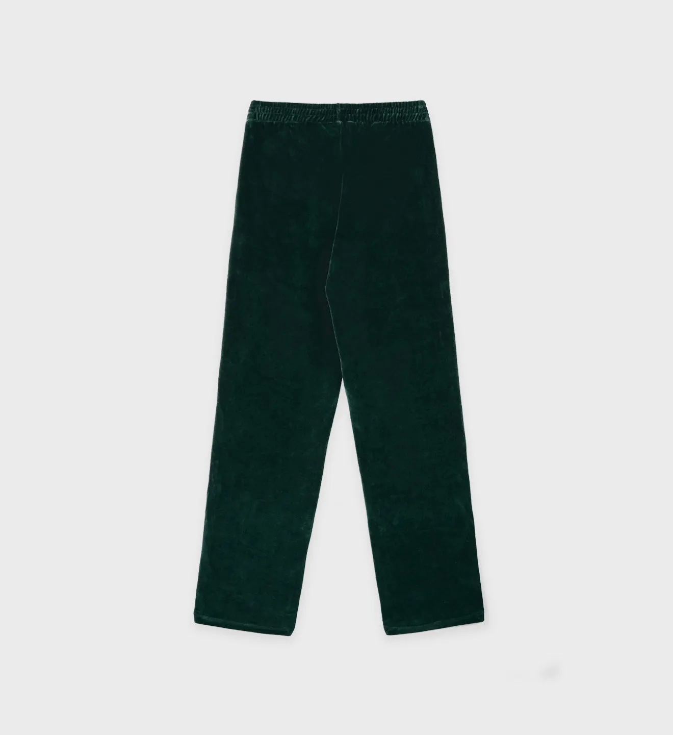 SR Sport Velour Track Pant - Forest