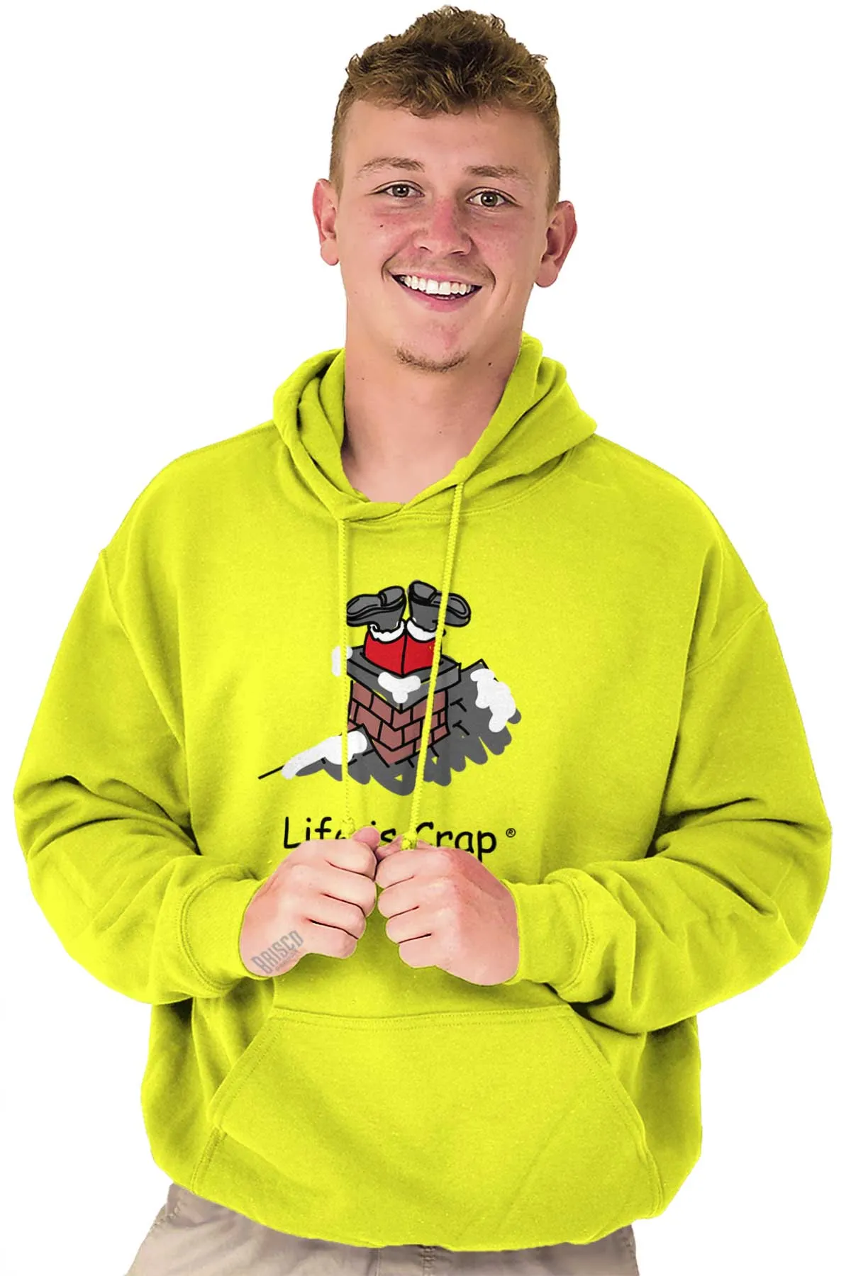 Stuck Santa Hoodie