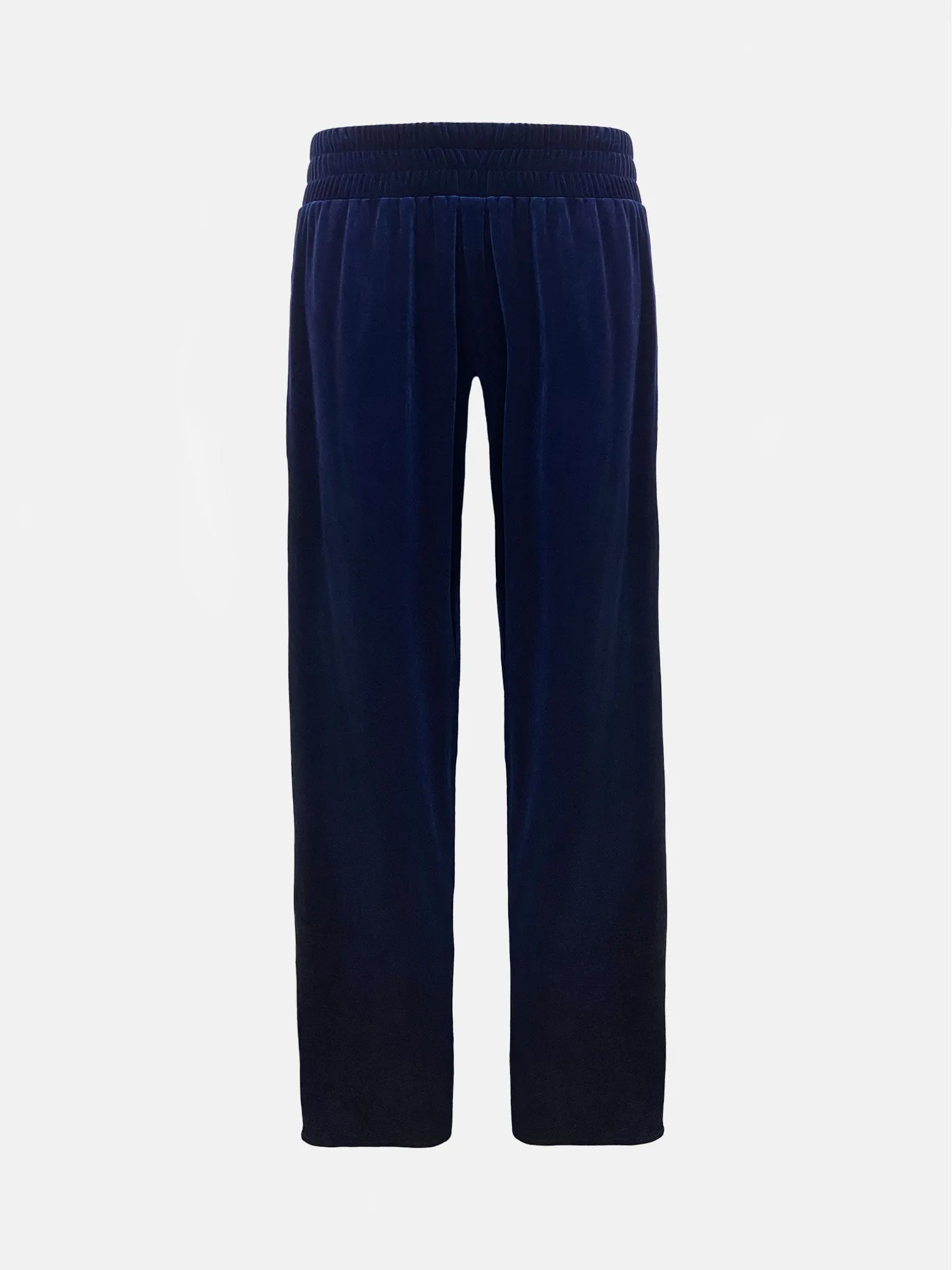 S*x Tape Tracksuit Bottoms Velour Blue