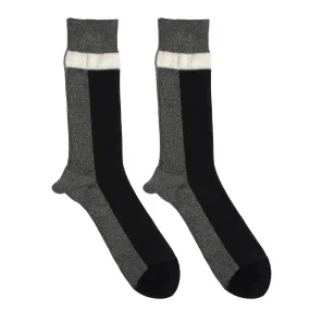 THREE <br> BLK/GRY <br> MID-CALF