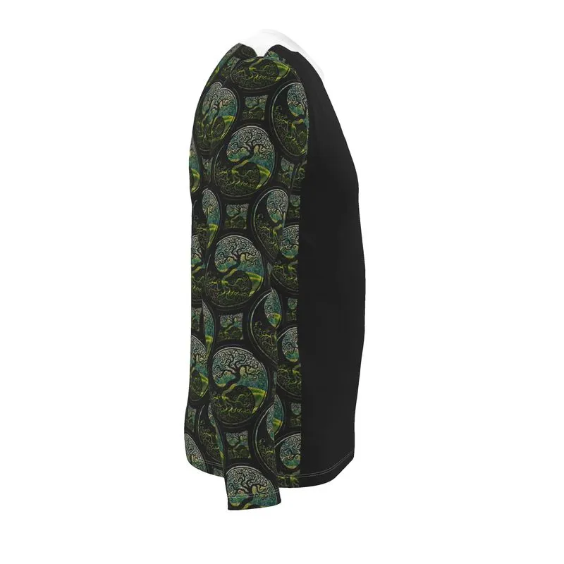 Tree of Life - As above, so below by KTJ Men's Designer Long Sleeve Jersey T-shirt