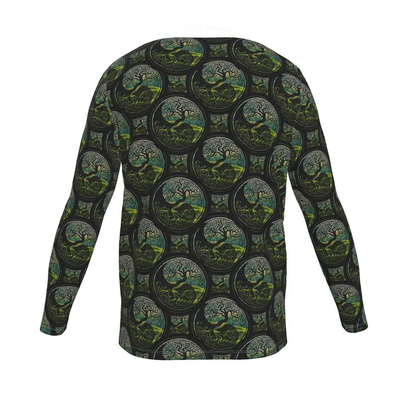 Tree of Life - As above, so below by KTJ Men's Designer Long Sleeve Jersey T-shirt