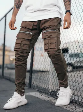 Utility Cargo Pants V3 in Brown