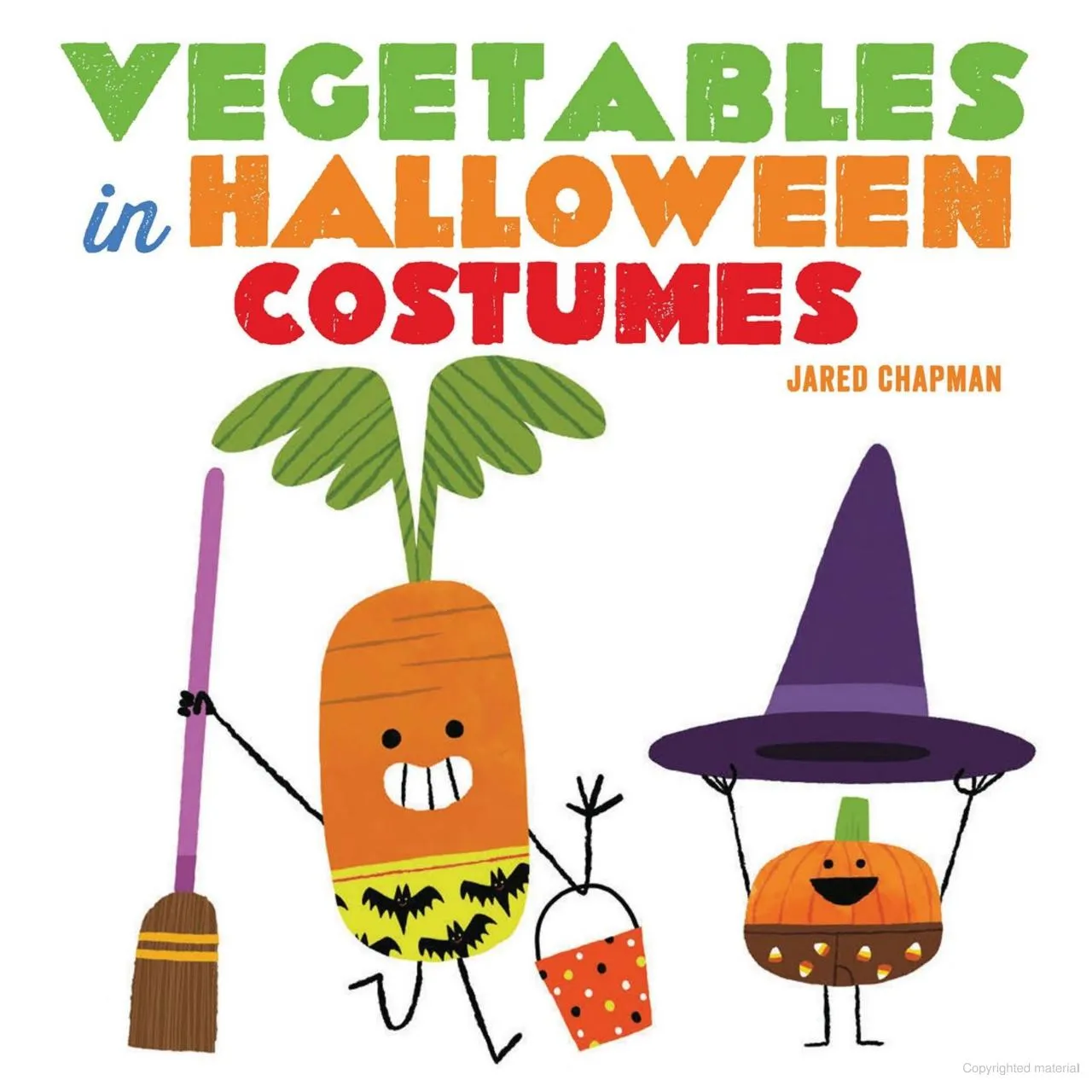 Vegetables in Halloween costumes by Jared Chapman